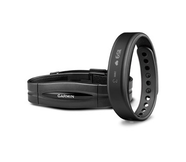 Garmin vivosmart, Black, Small, HRM Bundle (010-01317-40)