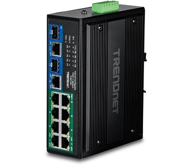 Trendnet 10-PORT INDUSTRIAL GIGABIT 400W - Switch - 1 Gbps