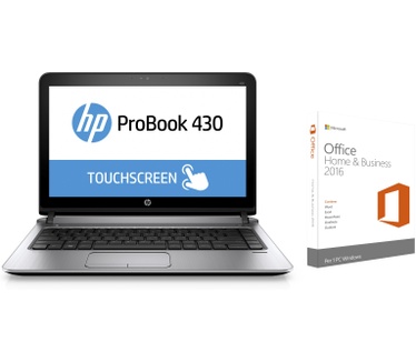 HP ProBook 430 G3 W4N73ET + Microsoft Office 2016 (YG146AA)