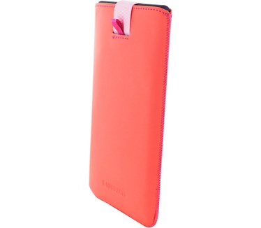 Mobiparts Premium Pouch Size 5XL Peach Pink