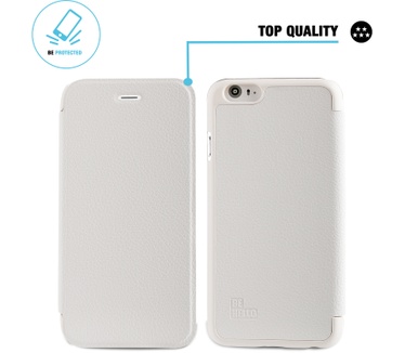 BeHello iPhone 6 / 6S Book Case White