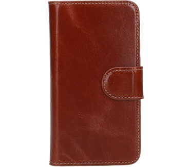 Mobiparts Excellent Wallet Case 2.0 Apple iPhone 13 Mini Oaked Cognac
