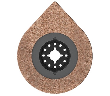 Bosch Starlock RIFF segmentzaagblad en schuurplateau