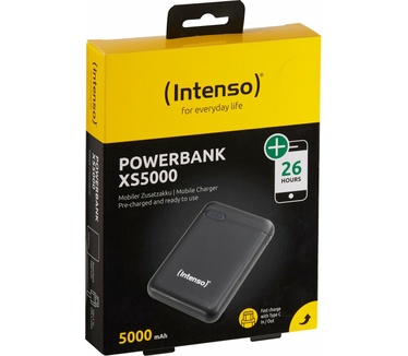Intenso Powerbank, externe oplader 5000mAh zwart