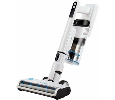 hoogo S3 2-in-1 Steelstofzuiger SC302 - 300 W - 50 min./200 m² - HEPA 13 - Anti-Hair-Wrap - LED verlichting - Draadloos zonder zak - Turbostand - Verwisselbare accu - incl. Accessoire set