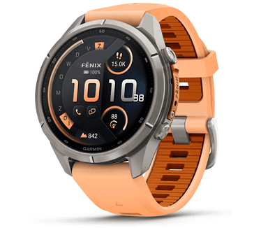 Garmin fēnix 9 Pro InReach, 43mm, Titanium (Oranje)