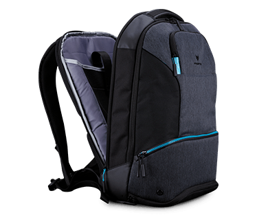 Acer Predator Hybrid Backpack Blauw, Zwart