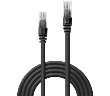 Lindy Rj45/Rj45 Cat6 1m Zwart