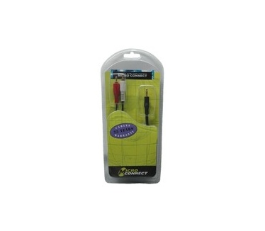 Microconnect 3.5mm - 2xRCA (20m)