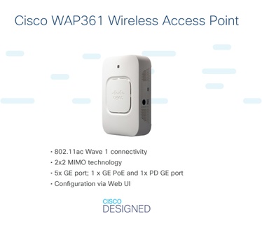 Cisco WAP361 (WAP361-E-K9)