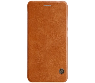 Nillkin Qin PU Leather Book Case voor Huawei P10 Lite - Bruin Bruin