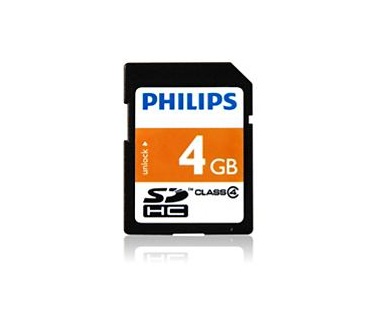 Philips Philips SD card Class4 - 4GB