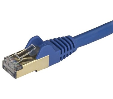 Startech.com 0,5m blauw Cat6a Ethernet netwerkkabel shielded (STP) Cat6a patchkabel Cat 6a