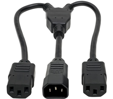 Tripp-Lite P004-18N-2C13 Zwart