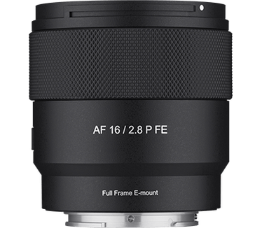 Samyang Optics Samyang Vaste brandpuntslens AF 16 mm f/2.8-22 P Zwart voor Sony FE-vatting