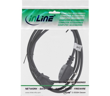 InLine 16650E Rood, Zwart