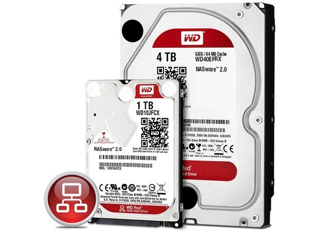 WD Red-drives