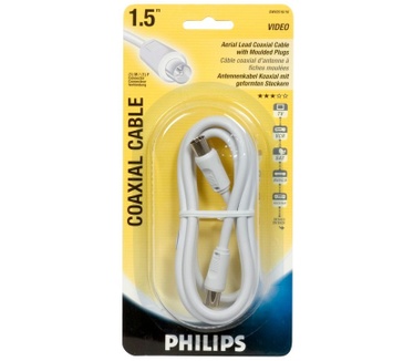 Philips PAL Coaxkabel SWV2516 1,5 m Male-Female SWV2516/10