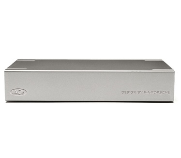 LaCie Porsche Harddrive (zijkant)