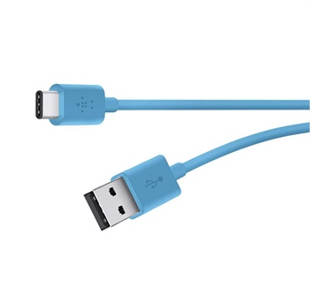 Belkin Mixit USB 2.0 USB-A/USB-C kabel - 180cm Blauw