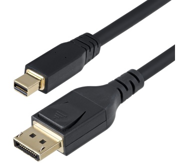 Startech.com 3m Mini DisplayPort naar DisplayPort 1.4 Kabel, 8K 60Hz/4K 120Hz HBR3 HDR, UHD mDP naar DP 1.4 Kabel, Dunne (34 AWG) Ultra HD Monitor/Video Kabel