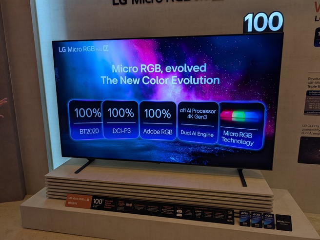 LG RGB miniled