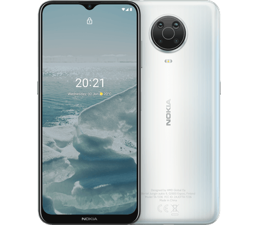 Nokia G20, 128GB opslag Wit