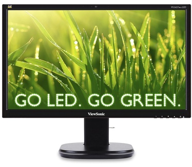 ViewSonic VG2437mc-LED Zwart