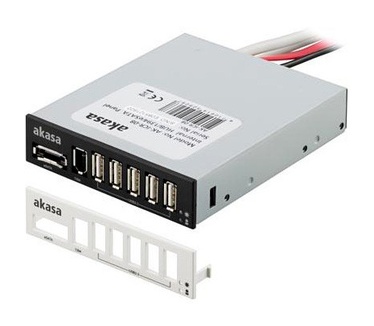 Akasa Akasa AK-ICR-08 InterConnect 3,5" Drive Bay Data Panel