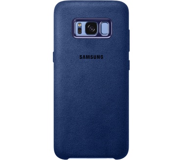 Samsung Galaxy S8 Alcantara Cover (Galaxy S8) Blauw