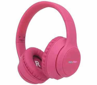 Imoshion Draadloze Kinderkoptelefoon, LED Light Roze