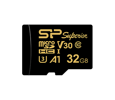 Silicon Power Golden Series Superior microSD, 32GB