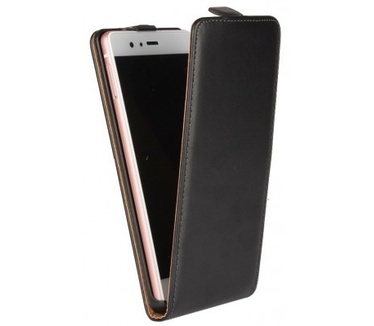 qMust Elegant flip case Huawei P9 Lite - Black