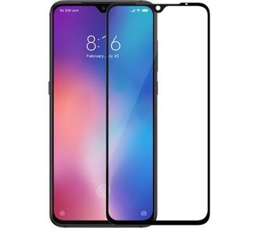 Nillkin Full Face Tempered Glass 3D CP+MAX - Xiaomi Mi 9 - Zwart
