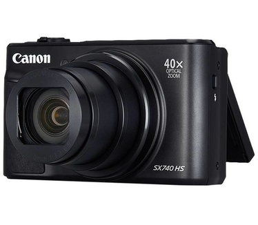 Canon PowerShot SX740 HS (Travel Kit) Zwart