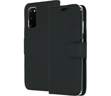 Accezz Wallet Softcase Bookcase Samsung Galaxy S20 - Zwart