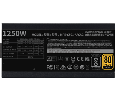 Cooler Master MWE Gold 1250 V2 ATX 3.1