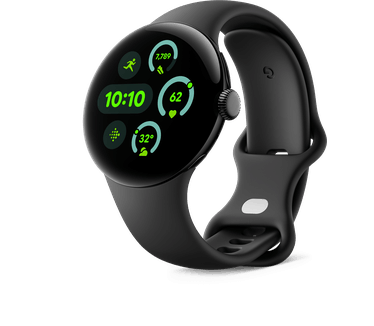 Google Pixel Watch 3, 41mm Zwart (Zwart)
