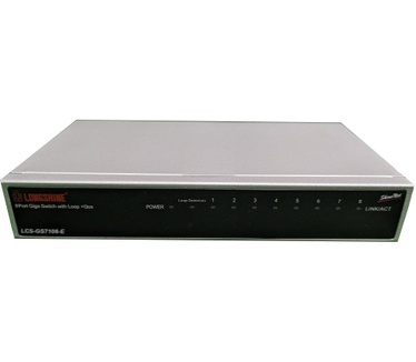 Longshine 8-Port 10/100/1000 Mbit/s Desktop