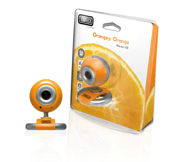 Sweex Webcam Orangey Orange USB
