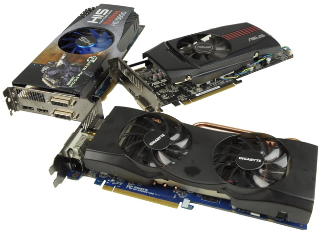 Drie HD 5850's
