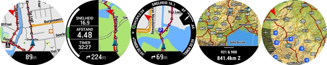Garmin epix Pro kaartweergave