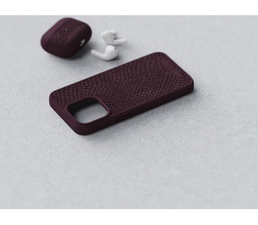 Njord byElements Salmon Leather Magsafe Case for iPhone 15 Pro, Rust