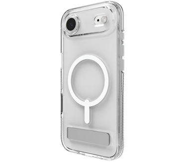 Zagg Crystal Palace Snap Kickstand (Button Cover) (iPhone 17) Transparant