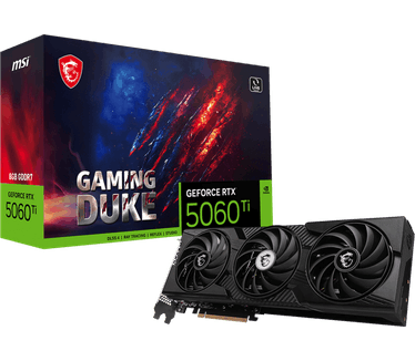 MSI GeForce RTX 5060 Ti 8G GAMING DUKE 3X
