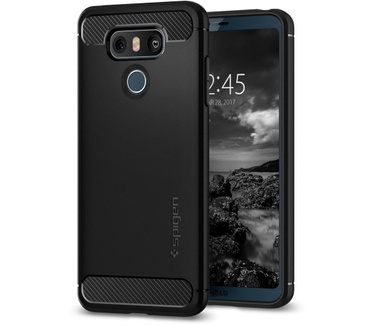 Spigen Rugged Armor LG G6 Case Zwart
