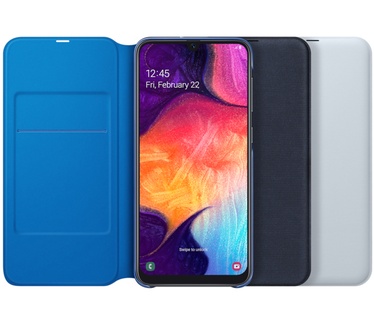 Samsung Galaxy A50 Wallet Cover (Galaxy A50) Zwart