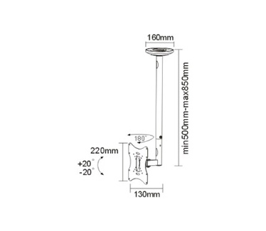 SUNNE LCD-A504K