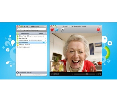 Skype for Mac  screenshot (481 pix)