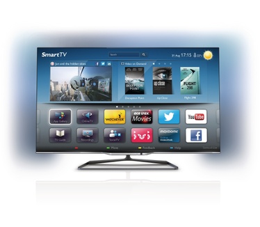 Philips 42PFL7008K Zwart